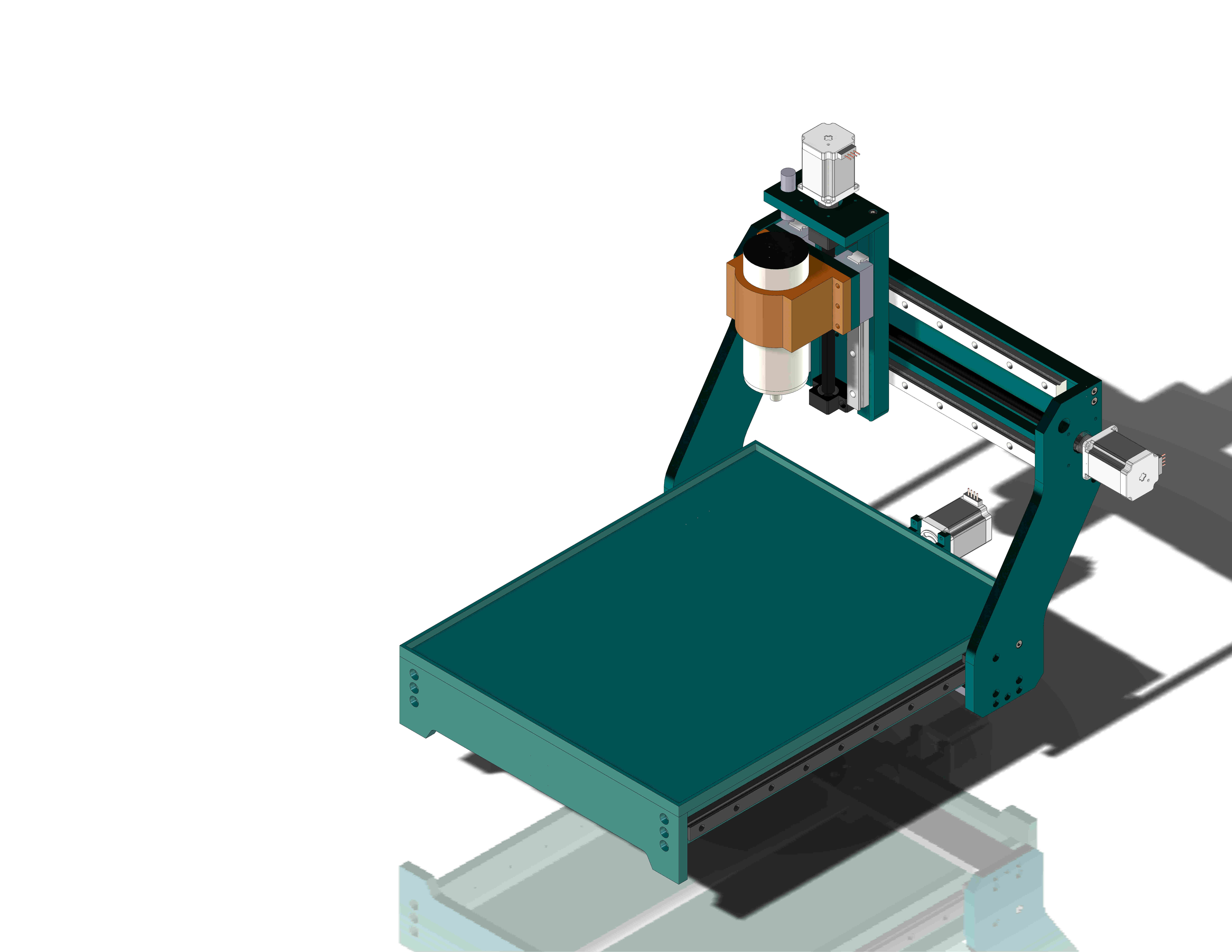 CNC 3轴1.5千瓦机床